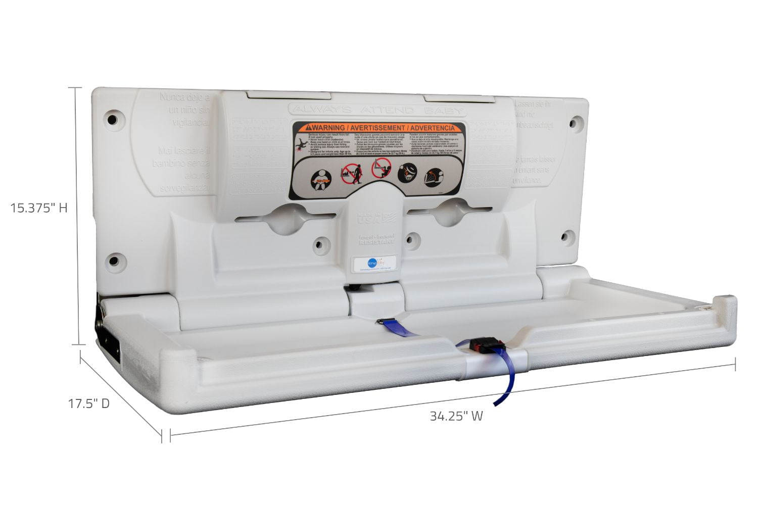 NEW KARMA BABY CHANGING STATION 621-KB-18004