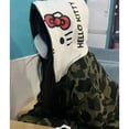 thumbnail image 4 of Sanrio-Sudadera con capucha y cremallera de camuflaje para parejas, abrigo de sección delgada de Hello Kitty, Tops de Anime, regalo de Navidad, primavera y otoño, 4 of 4