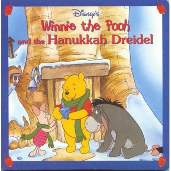 Pre-Owned Disney's Winnie the Pooh and the Hanukkah Dreidel (Mouse Works Holiday Board Book), 9781570829949, 1570829942, Paperback,