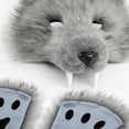 thumbnail image 3 of Jiibva Furry Fox Wolf Set with Mask Tail Paw Gloves for Anime Fancy Dress Accessories Halloween Christmas, 3 of 7