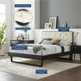 thumbnail image 6 of Modway Bridgette Wood Queen Platform Bed With Angular Frame, 6 of 13