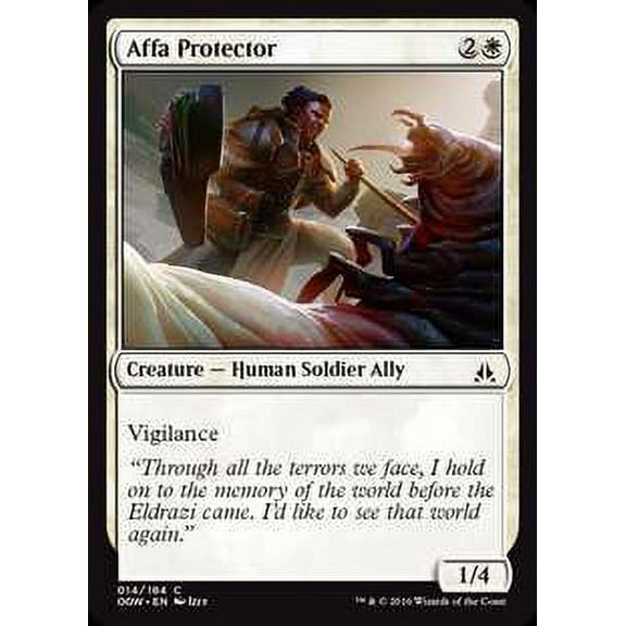 MtG Oath of the Gatewatch Common Affa Protector (Foil) #14