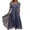 Women's Lace Chiffon Dress-Purple, variant on Women's Lace Chiffon Maxi Dress 3/4 Sleeve Hollow Out Patchwork Evening Gown Formal Wedding Guest Bridesmaid Dress for Party Events