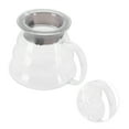 thumbnail image 3 of Glass Coffee Server Clear Glass Carafe Pot Professional for Bar Kitchen Counter, 3 of 7