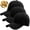 3 Black, variant on Baseball Caps, Set of 3 Sun Hats for Men and Women, Stylish Unisex, Colorful