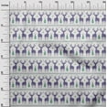 thumbnail image 3 of oneOone Rayon Purple Fabric Christmas Lumberjeck Sewing Material Print Fabric By The Yard 56 Inch Wide, 3 of 4
