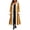 Gold, variant on Lutiedan Christmas Long Hooded Cardigan for Women Fuzzy Fleece Hooded Velvet Coat Winter Warm Long Sleeve Jacket S-XXL,Black