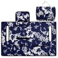 thumbnail image 5 of Pzuqiu Floral Tropical Leaves Golf Cart Seat Covers 4 Pockets Golf Cart Seat Cover Towel, Portable Storage Pockets Quilted Golf Cart Seat Covers, 5 of 9