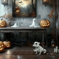 thumbnail image 4 of HUASHENG Halloween Two Color Pug Dog Skeleton | Decorations To Fun To Your Holiday, 4 of 9