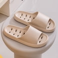 thumbnail image 3 of Xfvqtps Shower Shoes for Women and Men with Drain Holes Massage Slide Sandals Non-Slip Sole Breathable Outdoor Summer Slides Sandals, 3 of 6