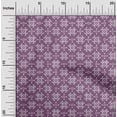 thumbnail image 2 of oneOone Cotton Poplin Dark Magenta Fabric Block Quilting Supplies Print Sewing Fabric By The Yard 42 Inch Wide, 2 of 6