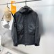 thumbnail image 3 of Abrigo de otoño e invierno para hombre, chaqueta de sprint gruesa con capucha y manga larga para exteriores con tres defensas para parejas, 3 of 5