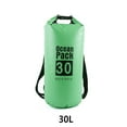 thumbnail image 4 of Waterproof Bags Multifunctional Outdoor Backpack Large-Capacity Equipment Foldable Kayak Rafting Bag Pool Beach Sports Green 30L Shoulders, 4 of 9