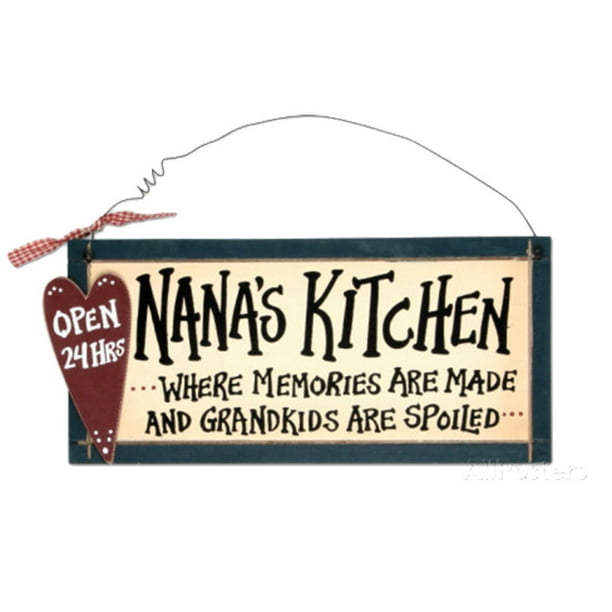 Ohio Wholesale Nana's Kitchen Sign from Our Grandparents Collection Ohio Wholesale Nana's Kitchen Sign from Our Grandparents Collection