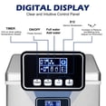 thumbnail image 2 of Simzlife 40lbs/24H Countertop Ice Maker, 24 Ice Cubes Ready in 12 Min, Self-Cleaning (Silver), 2 of 7