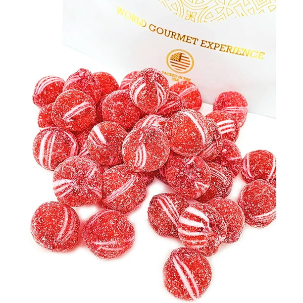 SweetGourmet Sanded Cinnamon Balls Unwrapped Bulk Hard Candy Sweet