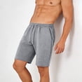 thumbnail image 6 of Lovzfmll Men's Summer Beach Casual Running Sports Shorts, 5-Inch Straight Leg Athletic Bermuda Shorts Navy, 2XL, 6 of 8