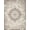 Rust Cream Teal, Pattern 1, variant on Design&I 8'x10' Washable Area Rug Extra Large Skid-Resistant Low Profile Vintage Boho Faded Ivory Teal Symmetrical Transitional Kilim for Living Room, Family