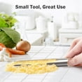thumbnail image 5 of Table Crumber Crumb Sweeper Restaurant Crumb Sweepers Steel Crumb Scraper Food Remover Desk Cleaning Tool for Waiters A,1 x Table Crumber Crumb Sweeper,Silver, 5 of 6