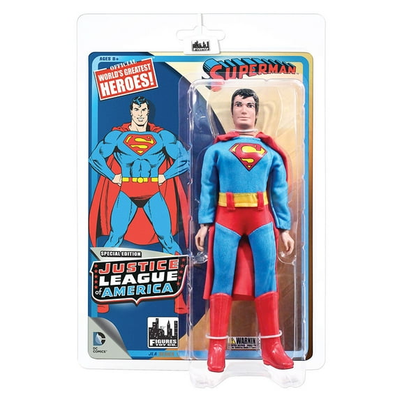 DC Justice League of America World's Greatest Heroes! Superman 8" Action Figure