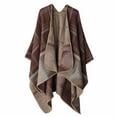 thumbnail image 2 of AUNVITO Cozy Sequin Side Slit Knit Wrap for Women Soft Stretchy All-Season Casual Shawl, 2 of 5