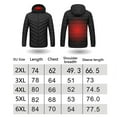 thumbnail image 4 of Electric Heated Coat Smart USB Heating Cotton Jacket Unisex Heated, 4 of 8