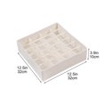thumbnail image 2 of Fiudx Caja de Almacenamiento de Lino y Algodón, Organizador Plegable Versátil con Compartimentos, Diseño Duradero y Lavable para Organizar El Hogar, Solución Que Ahorra Espacio para Ropa Interior, Ca, 2 of 5