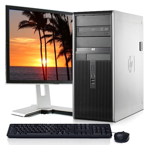 HP Desktop Computer Tower Windows 10 Intel 2.13GHz Processor 4GB RAM