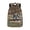 French Bulldog Floral Paws, variant on Trendy Backpack with Snow Leopard Print - Great for Daily Commute, School and Outdoor Travel