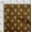 Burnished Bronze, variant on oneOone Organic Cotton Poplin Twill Fabric Zig Zag|Leaves & Floral Artistic Decor Fabric Printed BTY 42 Inch Wide