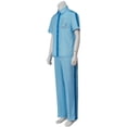 thumbnail image 2 of Men's Life Aquatic with Steve Zissou Classic Blue Uniform Set - Short Sleeve Shirt & Pants Outfit, 2 of 7