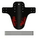 thumbnail image 4 of Sonducket Guardabarros de bicicleta Premium Guardabarros de carbono resistente al desgaste/Guardabarros de bicicleta trasera Engranajes de protección Ciclismo Rojo Sonducket CZ13133-02B, 4 of 6