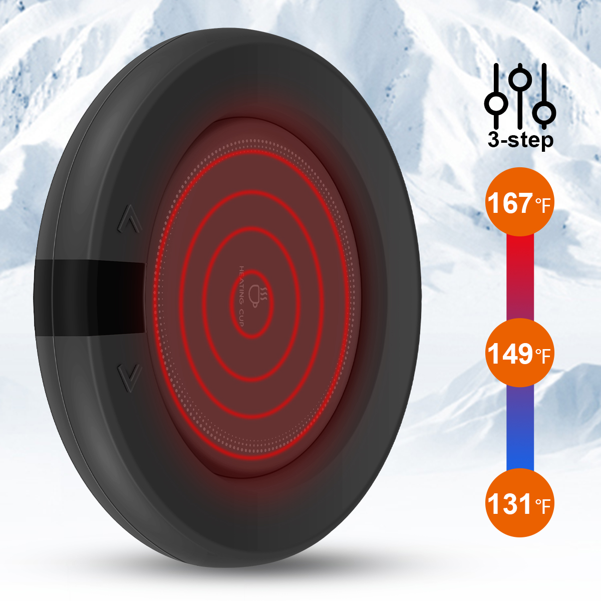 OROMYO Electric Coffee Cup Warmer Automatic Shut Off Coffee Mug Warmer