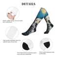 thumbnail image 5 of Picia Sunset Sunflower Dog Printed Sports Compression Socks - 15-20mmHg Graduated Compression, High-Performance Soft and Breathable Socks for Men and Women, 5 of 5