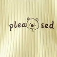 thumbnail image 4 of CAUYDY Kids Girl Outfits Clothing for Child 5-7T 8-10Y Long Sleeve Tee Shirt Elastic Pants 2 Piece Fall Winter Set Girls Pajamas Sizes 8-9 Years,Yellow, 4 of 5