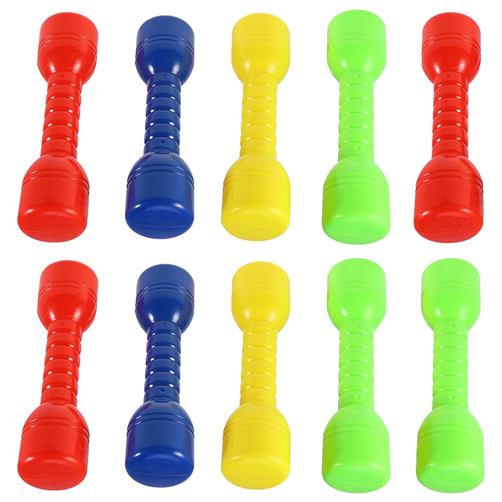 COOPHYA 10pcs Dumbbell Set ABS Assorted Color Physical Training Tools