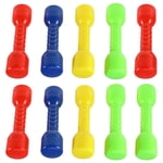 COOPHYA 10pcs Dumbbell Set ABS Assorted Color Physical Training Tools