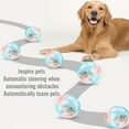 thumbnail image 5 of Shinycome Interactive Dog Toy Auto Rolling Clear Ball Random Moving Battery Powered, 5 of 16