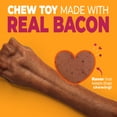 thumbnail image 3 of Nylabone Strong Chew Knuckle Bone Dog Toy, Dog Chew Toy Made with Real Bacon, X-Large, 3 of 12