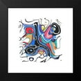 thumbnail image 2 of Bolokofsky, Ronald 15x15 Black Modern Framed Museum Art Print Titled - Wild Participation III, 2 of 5