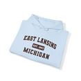 thumbnail image 4 of East Lansing MI Michigan Vacation Moving Hoodie Gifts Hooded Sweatshirt, 4 of 4