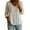 XYWhite, variant on Kelon Womens Casual Crew Neck Long Sleeve Linen Blend Shirts Button Front Cotton Tops Relaxed Fit Summer