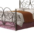 thumbnail image 3 of Coaster Company London Queen Contemporary Metal Panel Bed, Dark Bronze, 3 of 5