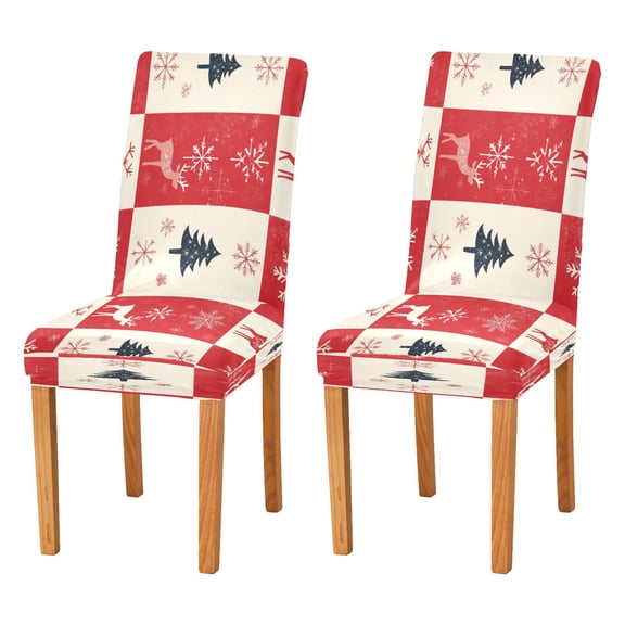 BZSMCE Chairs Slipcovers Dining Chair Covers Fashion Design Flake Tree Creative Pattern