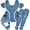 Columbia Blue/White, variant on Rawlings Mach Pro Series Catcher’s Gear Set | Adult & Intermediate