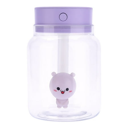 

Home Car Mute Mini USB Candy Can Desktop Air Colorful Light Mini Humidifier