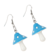 thumbnail image 2 of Sonducket Gotas para los oídos Pendientes de goma de plástico Forma de hongo Mujer Oreja Colgante Joyería Decoración Regalo, Amarillo Ropa, zapatos y accesorios Miscelánea azul Sonducket AP000945-02, 2 of 6