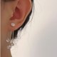 thumbnail image 1 of Pendientes de borlas y perlas S925 con dos estilos de personalidad de moda, pendientes sencillos retro con diseño de nicho, pendientes con sentido B289, 1 of 6