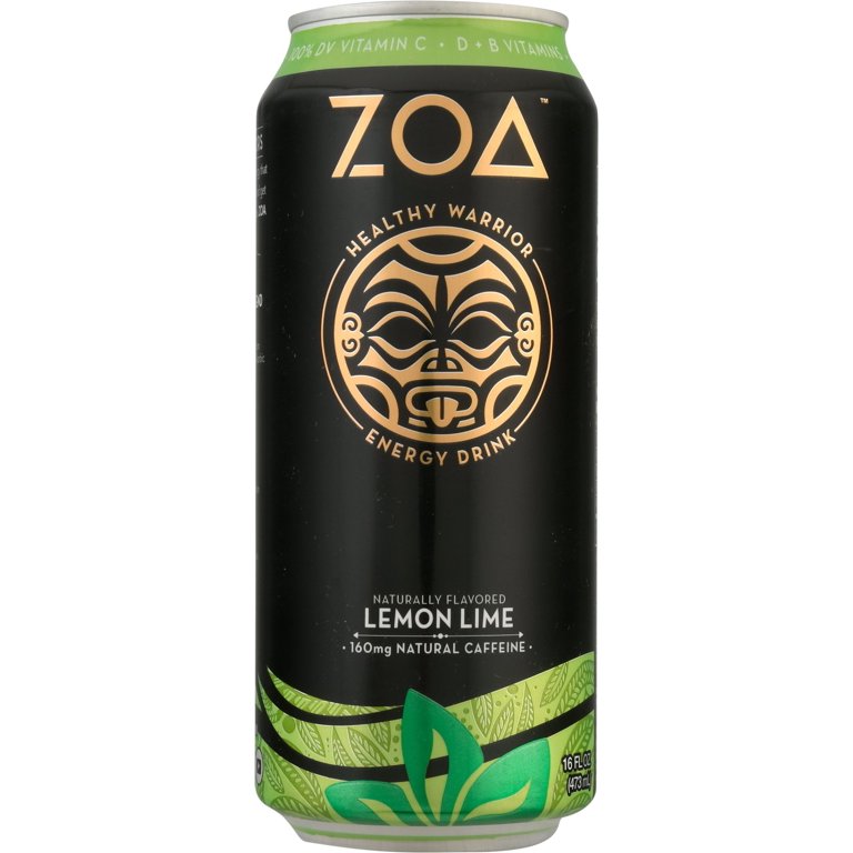 Zoa Lemon Lime 16oz - Walmart.com