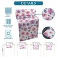 thumbnail image 6 of Table Runner - 108 Inch Long, Purple Pink Spring Floral Kitchen Dining Table Runner Dresser Scarves, Summer Botanical Flower Farmhouse Decor for Coffee Tables Wedding Party Banquet, 6 of 8